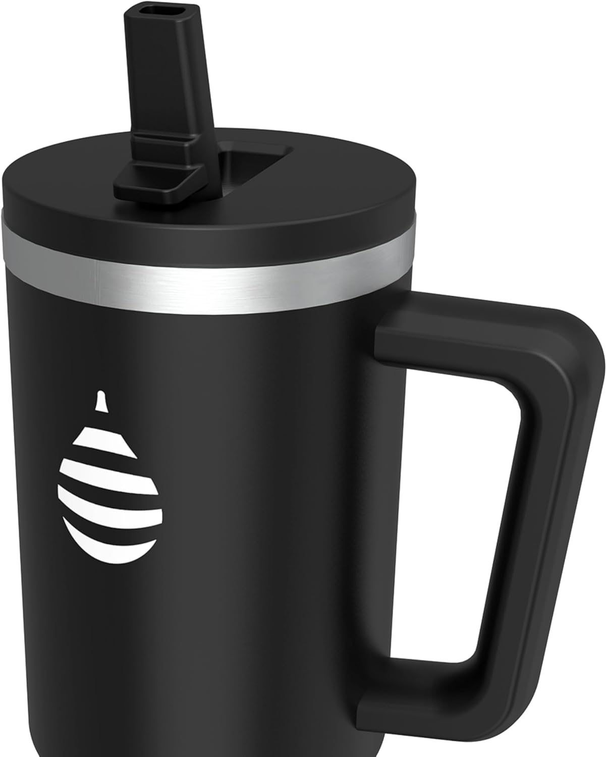 Clearly Filtered Water Bottle | Removes 200+ Contaminants, Double-Wall Insulated Stainless Steel, BPA/BPS Free, Phthalate Free, Filters Flouride Lead Chlorine (40oz, Black)